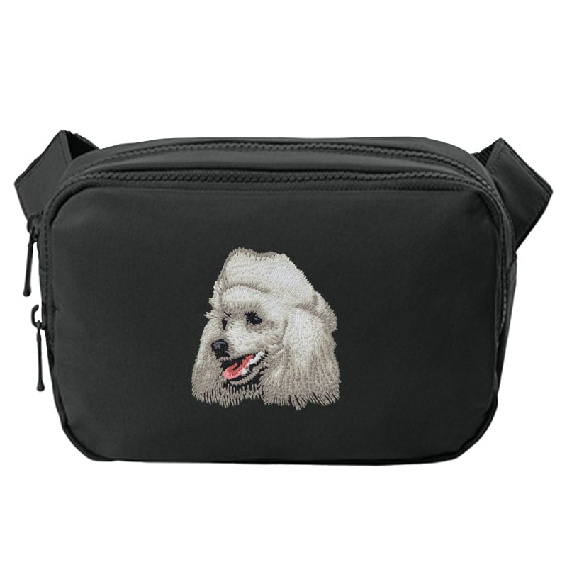 Poodle Embroidered Crossbody Bag