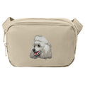 Poodle Embroidered Crossbody Bag