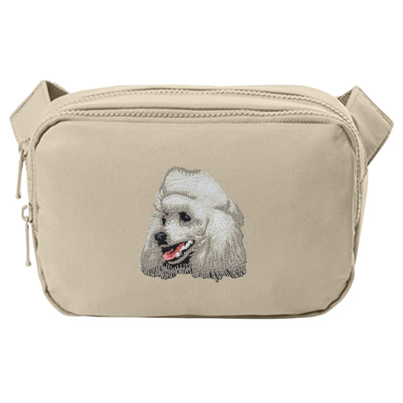 Poodle Embroidered Crossbody Bag