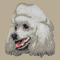 Poodle Embroidered Crossbody Bag