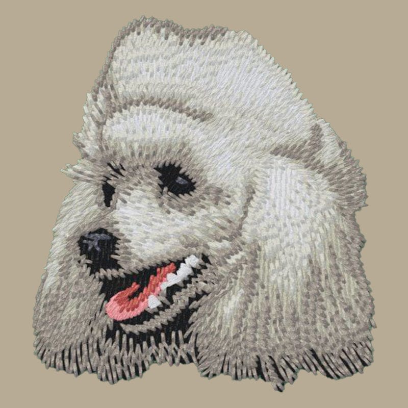 Poodle Embroidered Crossbody Bag