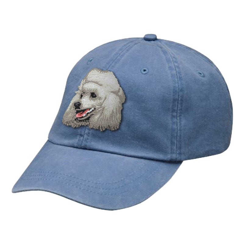 Poodle Embroidered Baseball Cap