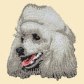 Poodle Embroidered Tote