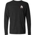 Poodle Embroidered Classic Long Sleeve Shirt