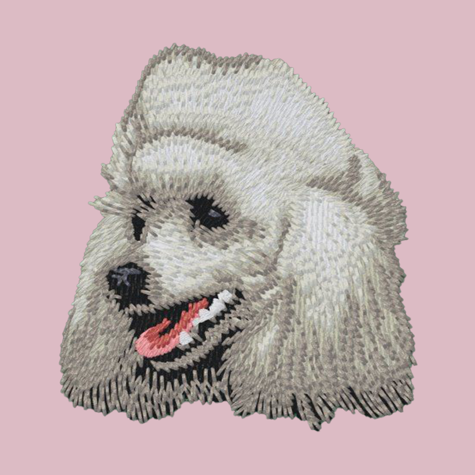 Poodle Embroidered Baseball Cap
