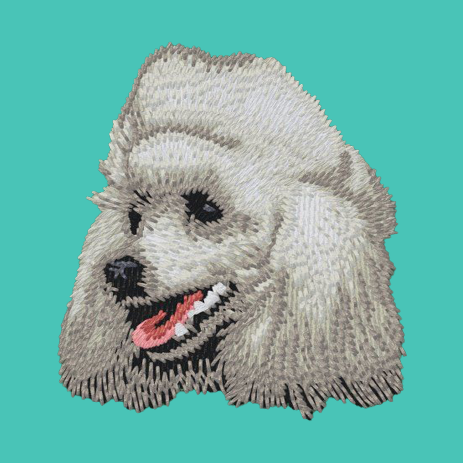 Poodle Embroidered Baseball Cap