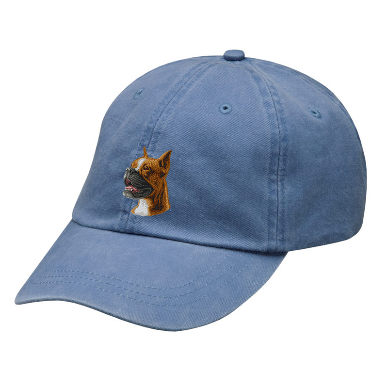Boxer Embroidered Baseball Cap