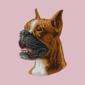 Boxer Embroidered Baseball Cap