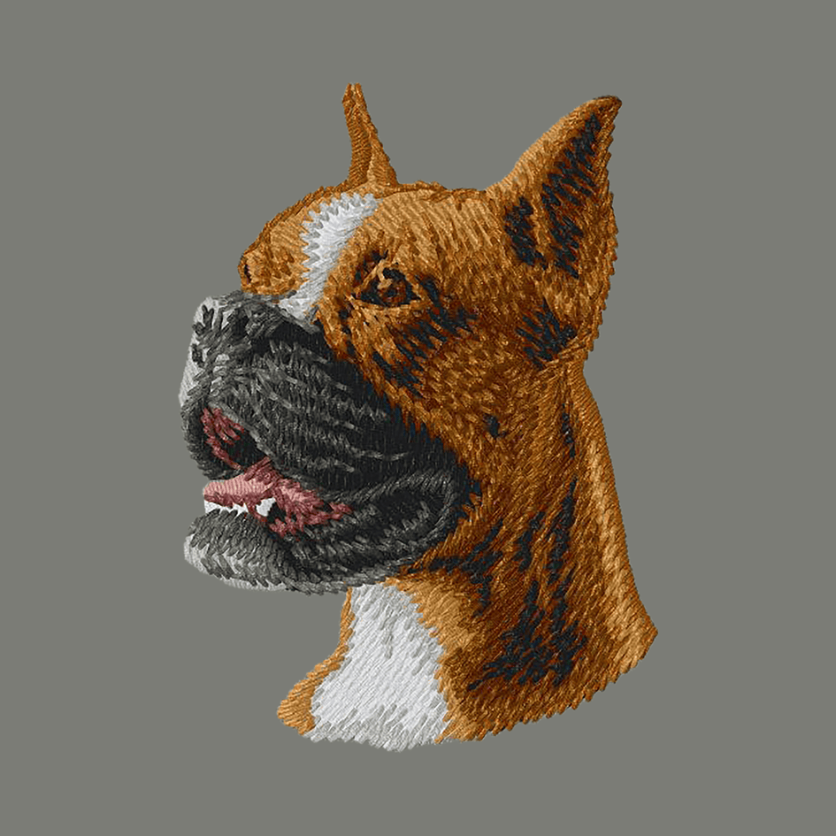 Boxer Embroidered Wearable Blanket