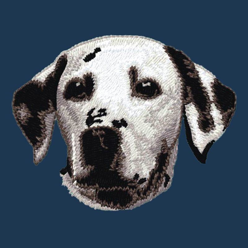 Dalmatian Embroidered Men's Denim Shirt