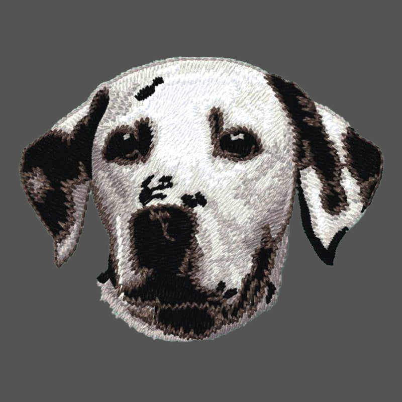 Dalmatian Embroidered Men's Fleece Jacket