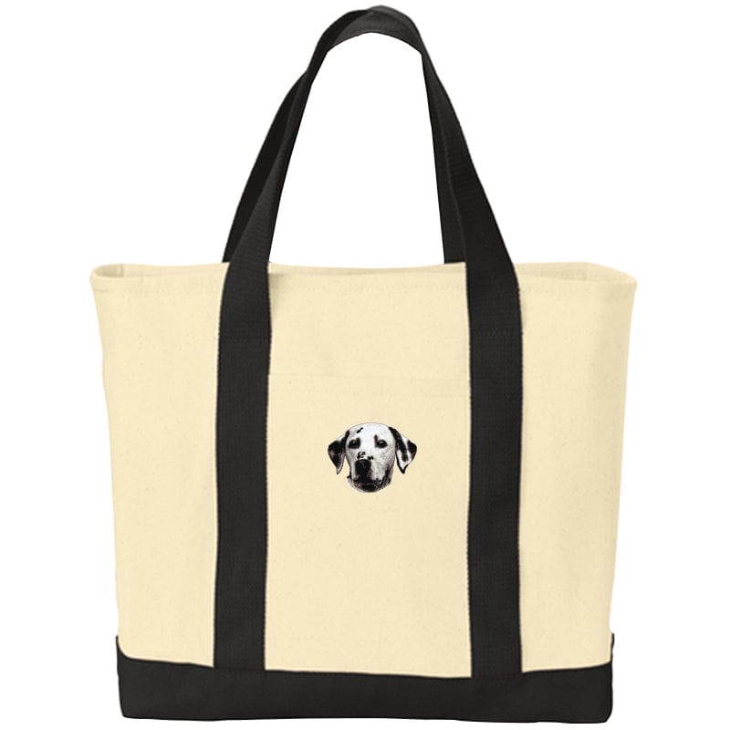 Dalmatian Embroidered Tote