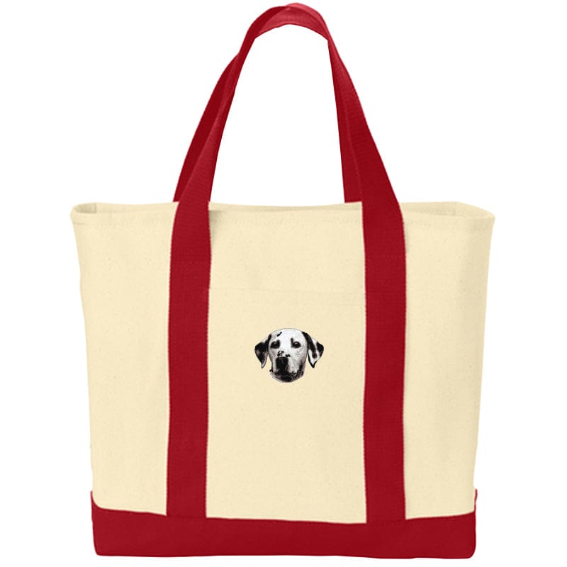 Dalmatian Embroidered Tote