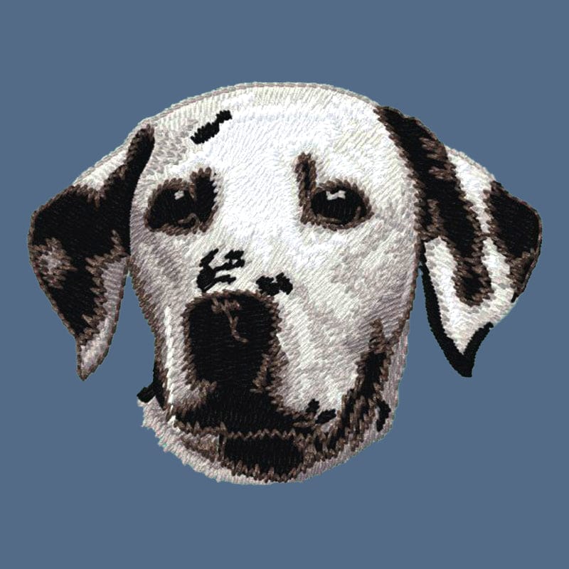 Dalmatian Embroidered Women's Denim Shirt