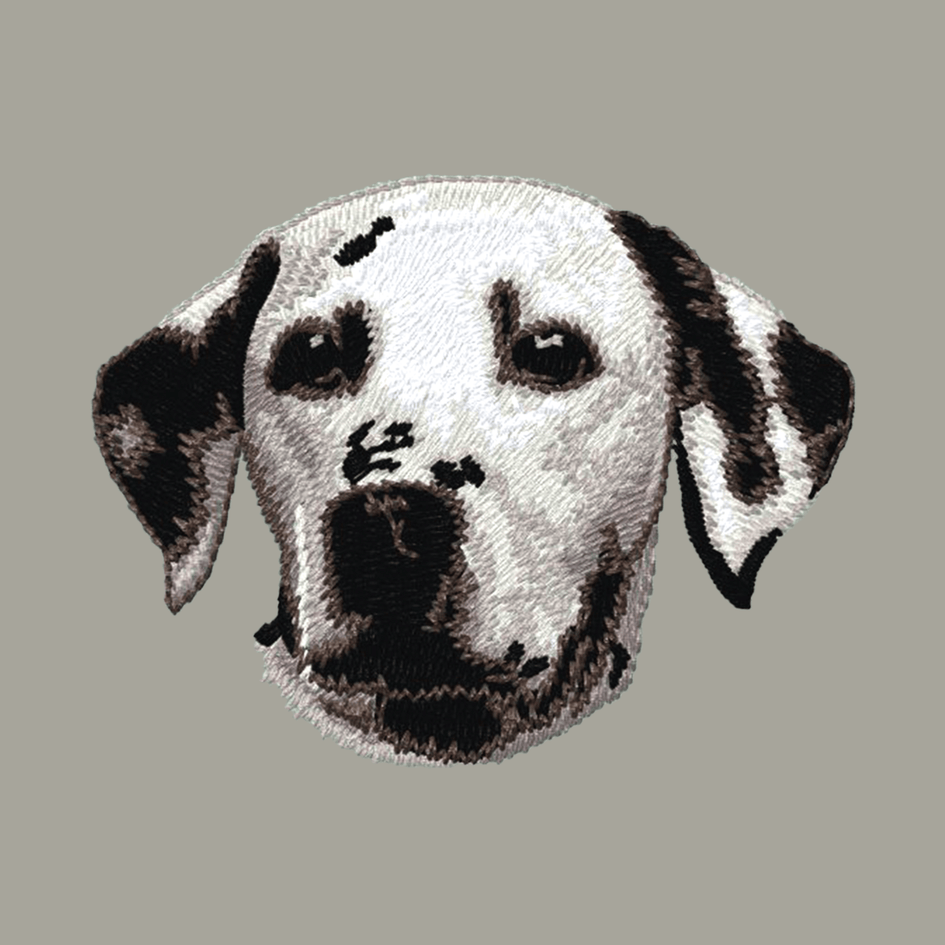 Dalmatian Embroidered Classic Long Sleeve Shirt