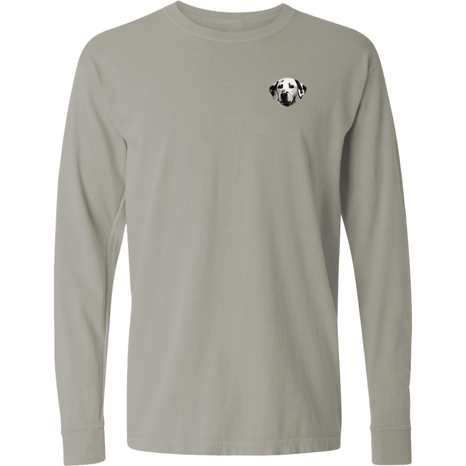 Dalmatian Embroidered Classic Long Sleeve Shirt