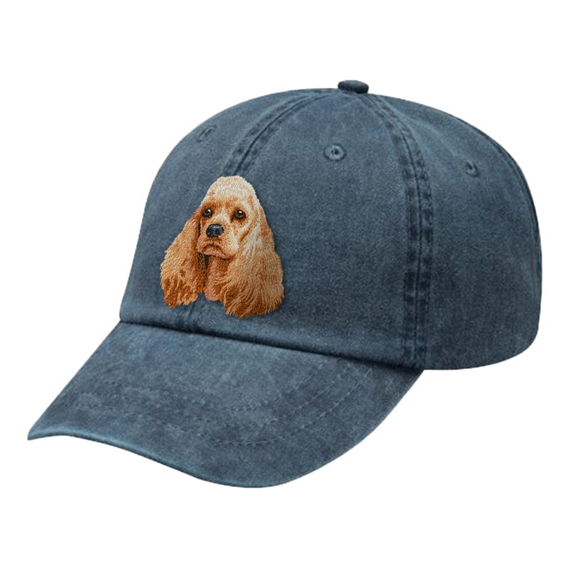 Cocker Spaniel Embroidered Baseball Cap