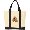 Cocker Spaniel Embroidered Tote