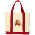 Cocker Spaniel Embroidered Tote