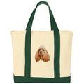 Cocker Spaniel Embroidered Tote