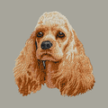 Cocker Spaniel Embroidered Classic Long Sleeve Shirt