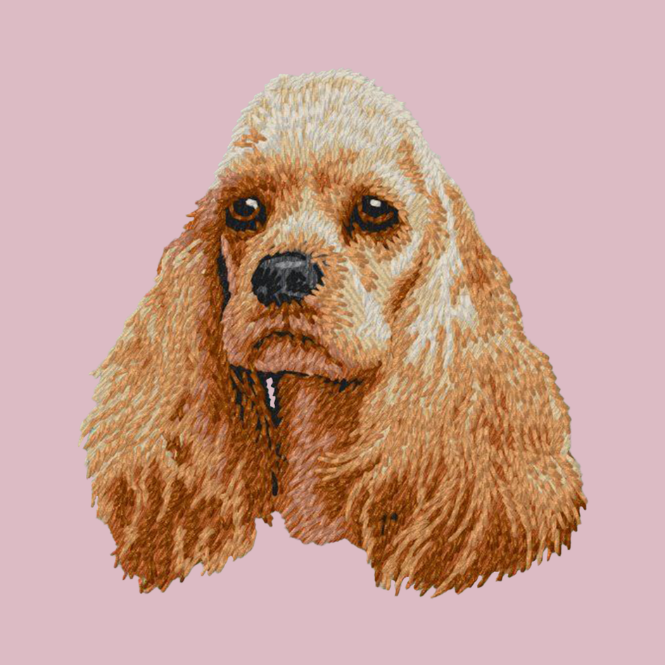 Cocker Spaniel Embroidered Baseball Cap