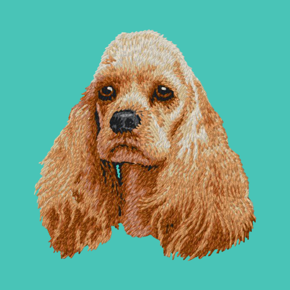 Cocker Spaniel Embroidered Baseball Cap