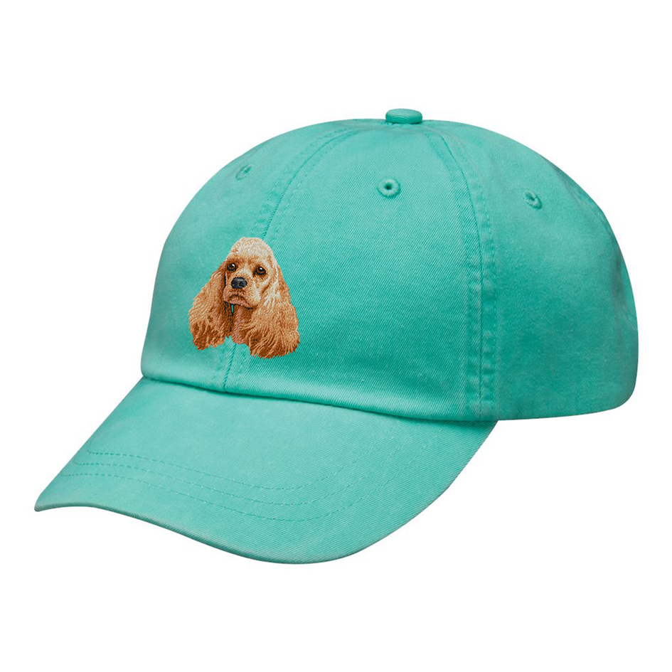 Cocker Spaniel Embroidered Baseball Cap