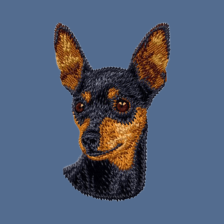Miniature Pinscher Embroidered Baseball Cap