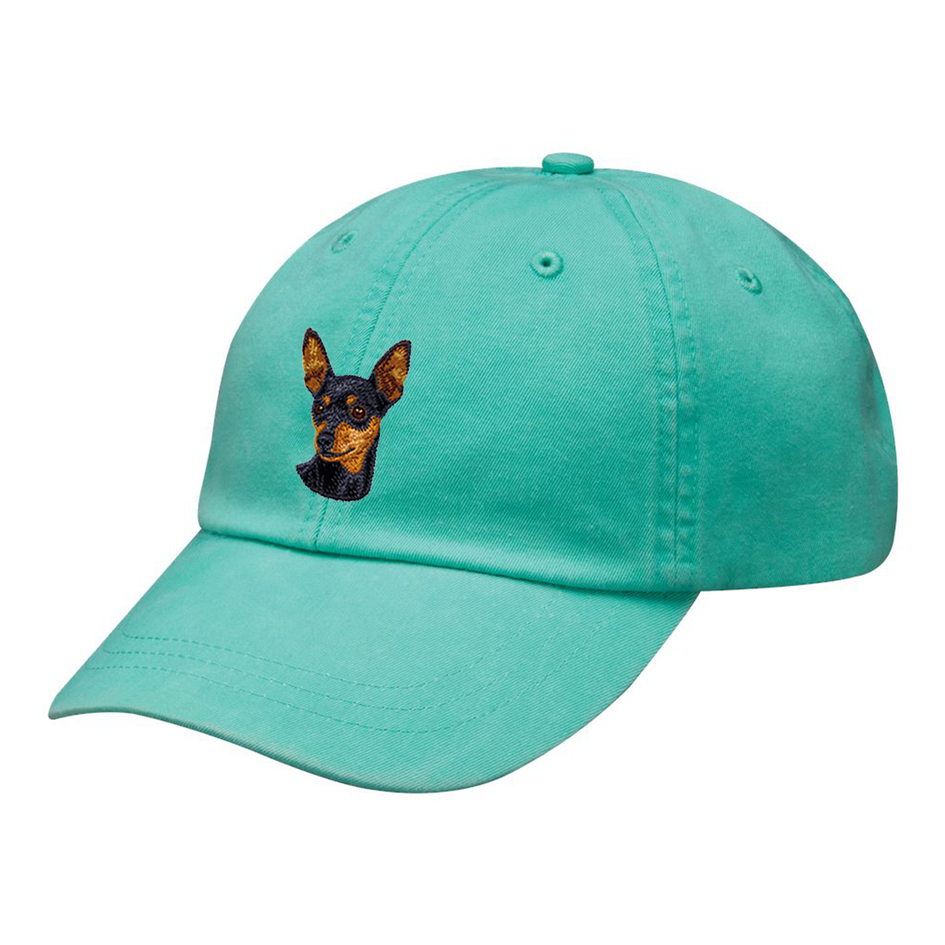 Miniature Pinscher Embroidered Baseball Cap