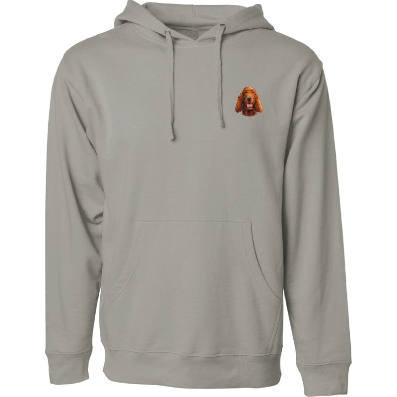 Irish Setter Embroidered Sweatshirt Hoodie