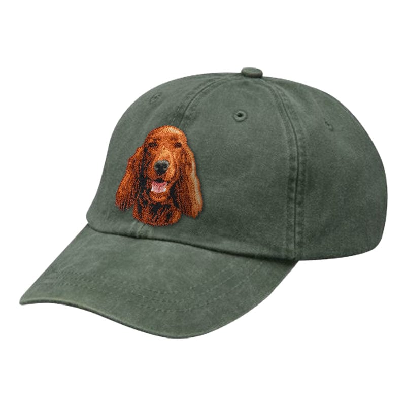 Irish Setter Embroidered Baseball Cap