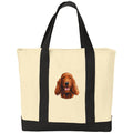 Irish Setter Embroidered Tote