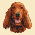 Irish Setter Embroidered Tote