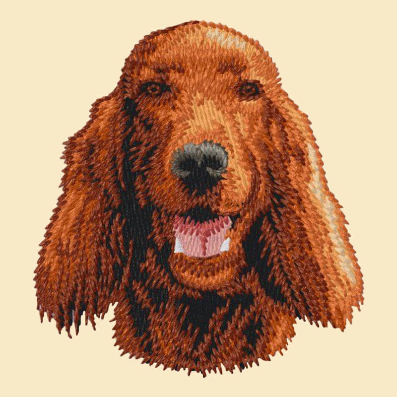 Irish Setter Embroidered Tote