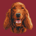 Irish Setter Embroidered Wearable Blanket