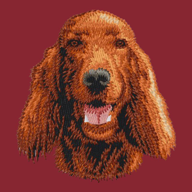 Irish Setter Embroidered Wearable Blanket