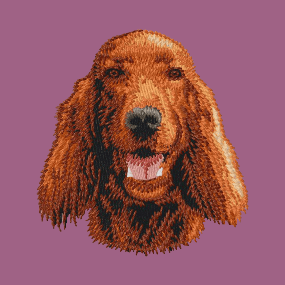 Irish Setter Embroidered Classic Long Sleeve Shirt