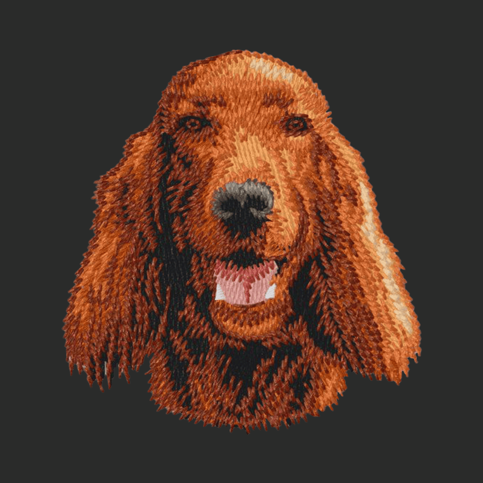Irish Setter Embroidered Classic Long Sleeve Shirt
