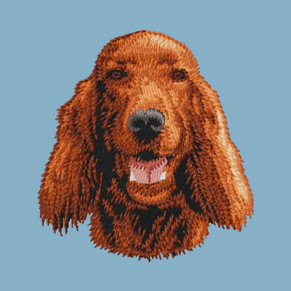 Irish Setter Embroidered Classic Long Sleeve Shirt