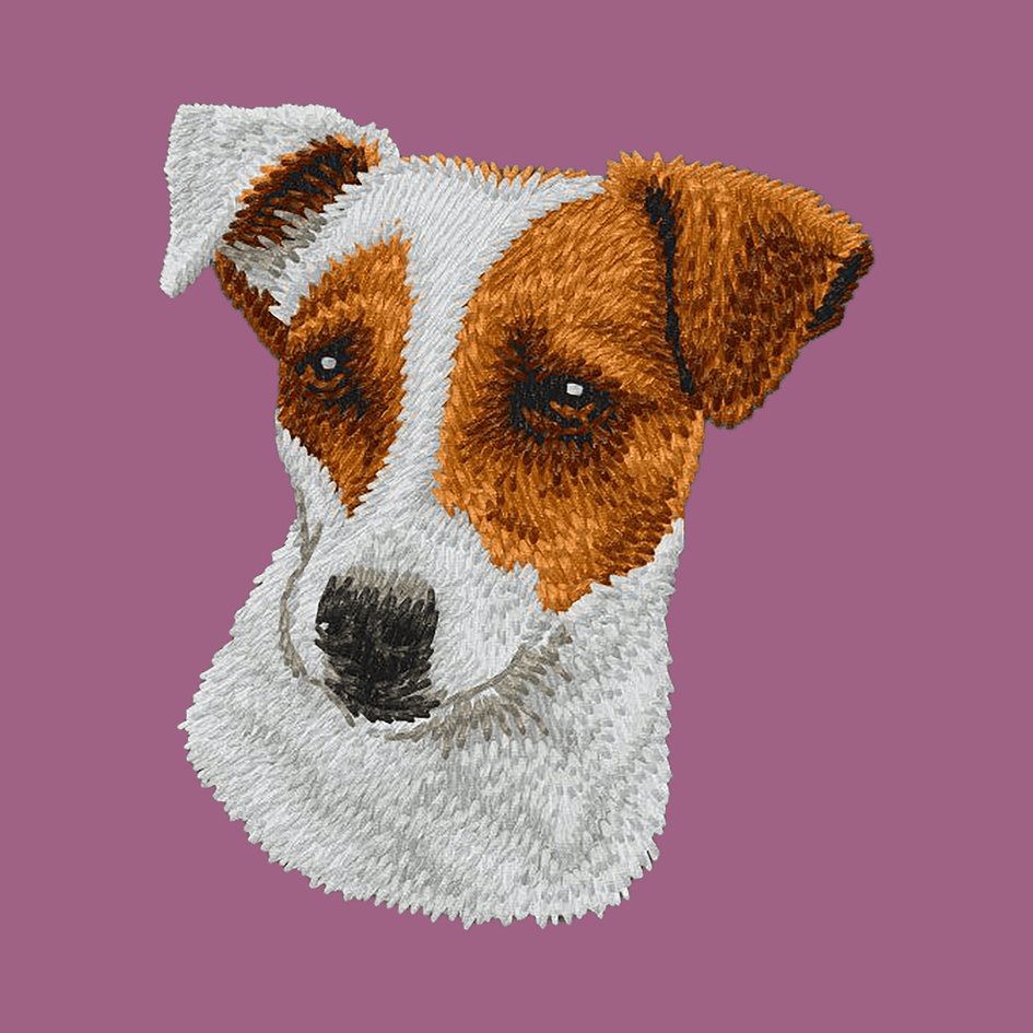 Parson Russell Terrier Embroidered Classic Long Sleeve Shirt