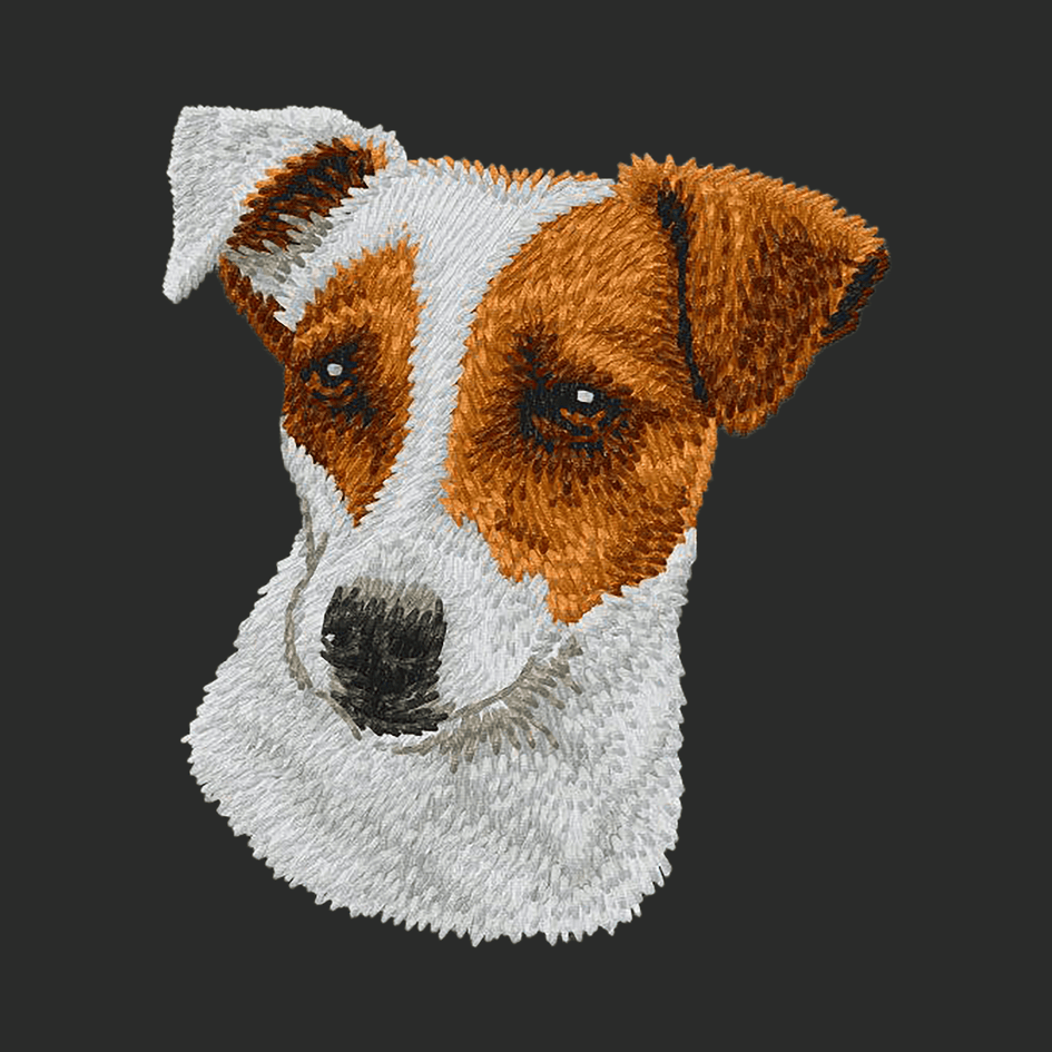 Parson Russell Terrier Embroidered Classic Long Sleeve Shirt