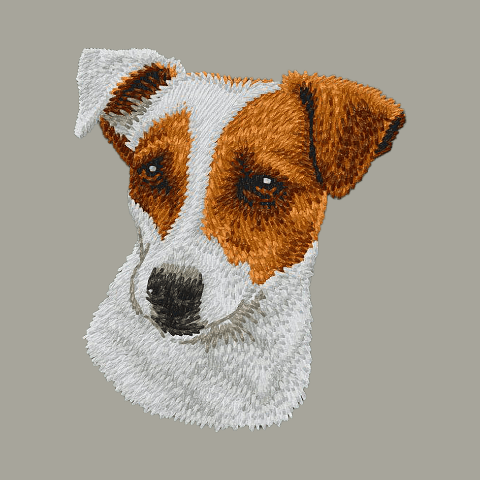 Parson Russell Terrier Embroidered Classic Long Sleeve Shirt