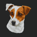 Parson Russell Terrier Embroidered Sweatshirt Hoodie