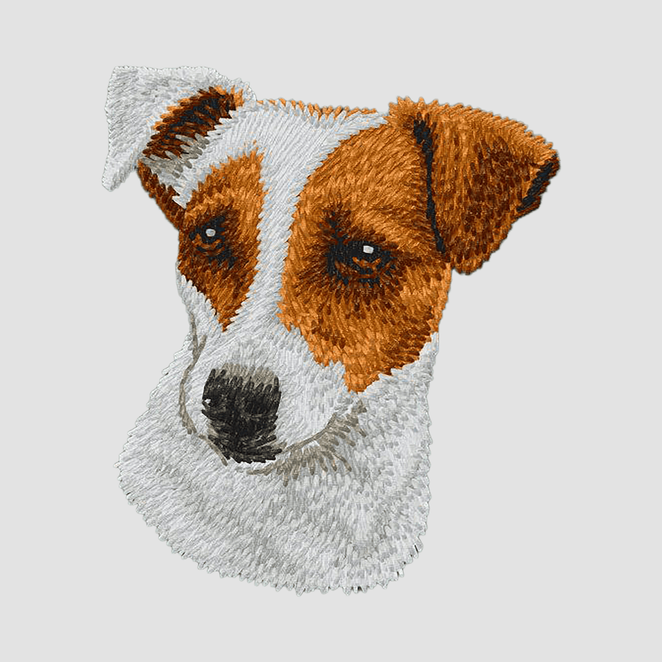 Parson Russell Terrier Embroidered Classic Long Sleeve Shirt