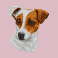 Parson Russell Terrier Embroidered Baseball Cap