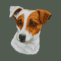 Parson Russell Terrier Embroidered Baseball Cap