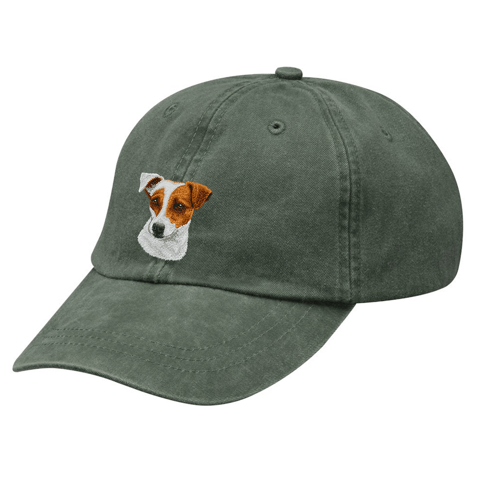 Parson Russell Terrier Embroidered Baseball Cap