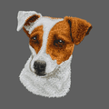 Parson Russell Terrier Embroidered Women's Fleece Jacket