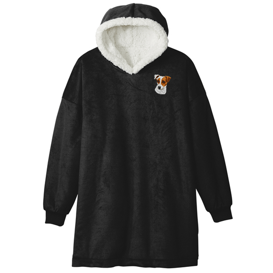 Parson Russell Terrier Embroidered Wearable Blanket